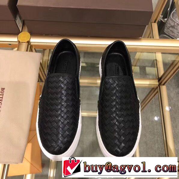 極上シューズ ボッテガ ブランド 希少性の高いBOTTEGA VENETA 2色可選 スリップオン圧倒的人気新着