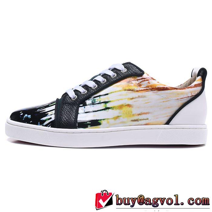 超人気な専門店Christian Louboutinルブタン偽物ローカット本革メンズスポーツシューズスニーカーコピー人気靴