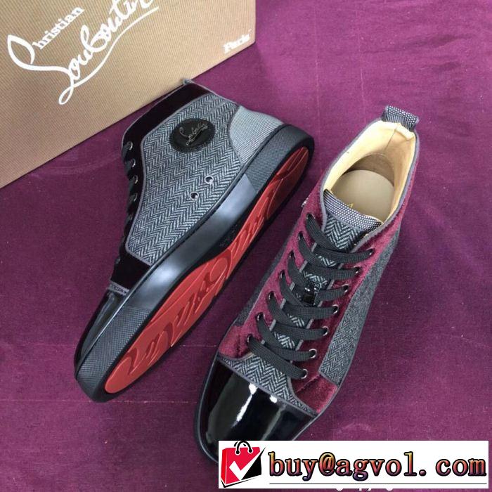  格好良いアイテム クリスチャンルブタン Christian Louboutin  ハイトップシューズスニーカー、靴 2018年春夏シーズン