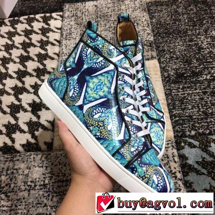超目玉新作 ハイトップシューズ クリスチャンルブタン Christian Louboutin スニーカー、靴 2018年春夏入荷