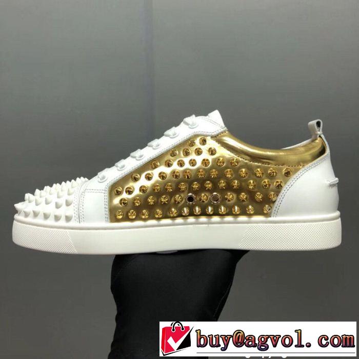 春夏超人気の最新作 スパイク  クリスチャンルブタン Christian Louboutin スニーカー、靴 最終数量限り！