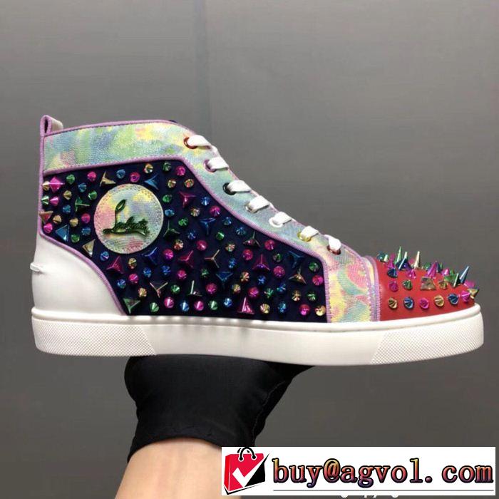  絶妙な新商品 クリスチャンルブタン Christian Louboutin スニーカー、靴 スパイク 希少価値大