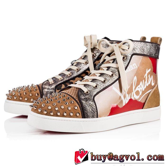 高級感が漂う ハイトップシューズクリスチャンルブタン Christian Louboutin スニーカー、靴 激安特売中