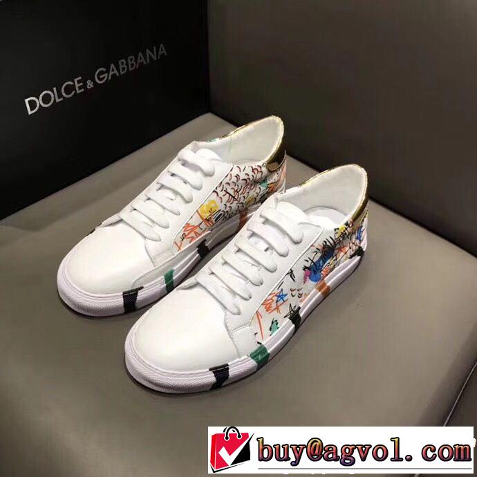  高級感が漂う スニーカー、靴 ドルチェ＆ガッバーナ超お買い得 Dolce&Gabbana売れ筋2018【SALE！】