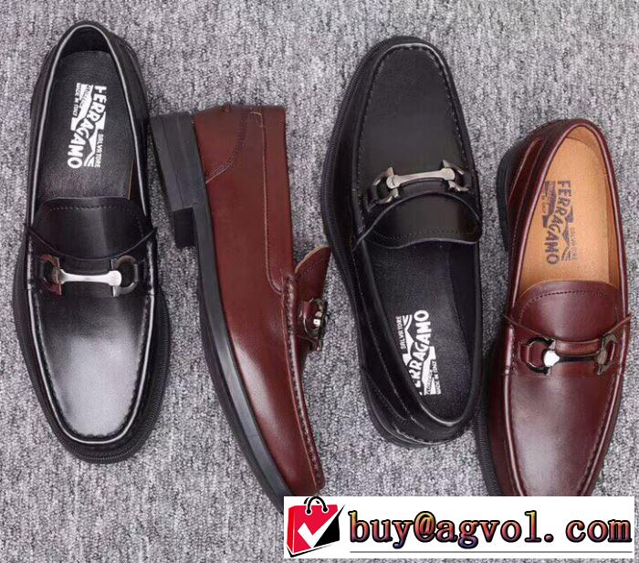 海外限定アイテム2018新品入荷 フェラガモ FERRAGAMOカジュアルシューズ 2色可選