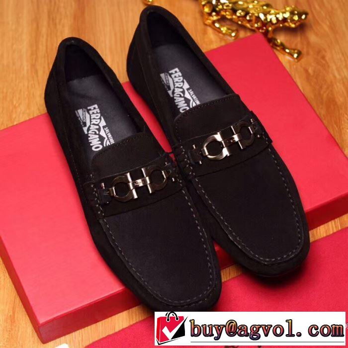 2018新品入荷フェラガモ FERRAGAMO 2色可選 フラットシューズ美品*入手困難