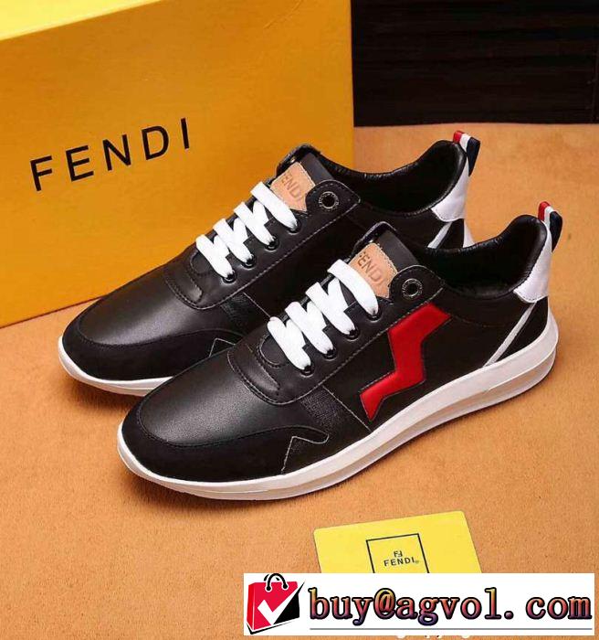 2018年春夏入荷 カジュアルシューズ オシャレを満喫できる フェンディ FENDI