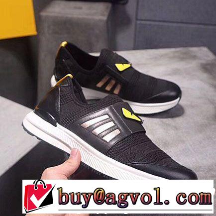 現代的な印象2色可選 スニーカー、靴超目玉新作 フェンディ軽量で疲れにくい FENDI