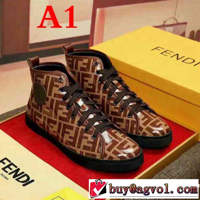2018秋冬の定番新品到来! FENDI フェンディ 3色可選 期間限定セール カジュアルシューズ