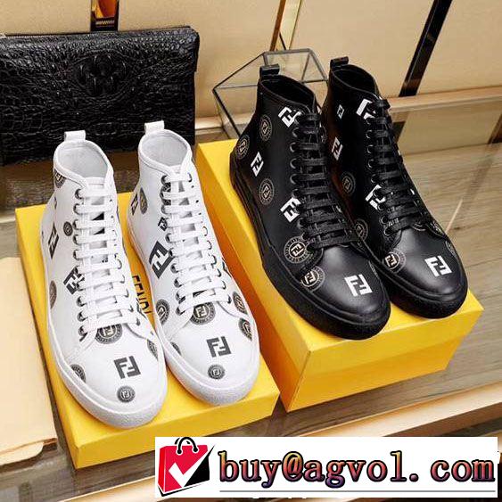 ハイトップシューズ 冬限定の人気おすすめ 2色可選 激安通販限定商品 フェンディ FENDI