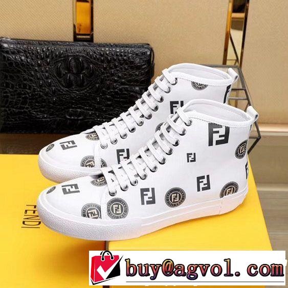 ハイトップシューズ 冬限定の人気おすすめ 2色可選 激安通販限定商品 フェンディ FENDI
