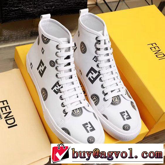 ハイトップシューズ 冬限定の人気おすすめ 2色可選 激安通販限定商品 フェンディ FENDI