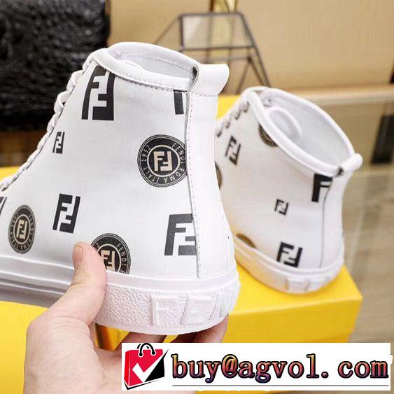 ハイトップシューズ 冬限定の人気おすすめ 2色可選 激安通販限定商品 フェンディ FENDI
