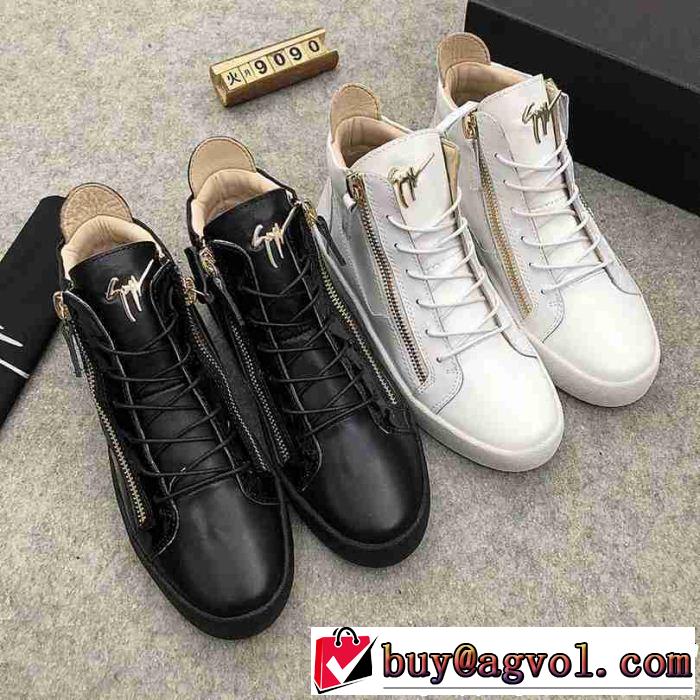トレンド感溢れた 2色選択可 ジュゼッペ ザノッティ GIUSEPPE ZANOTTI 2018年秋冬入荷 ハイトップシューズ