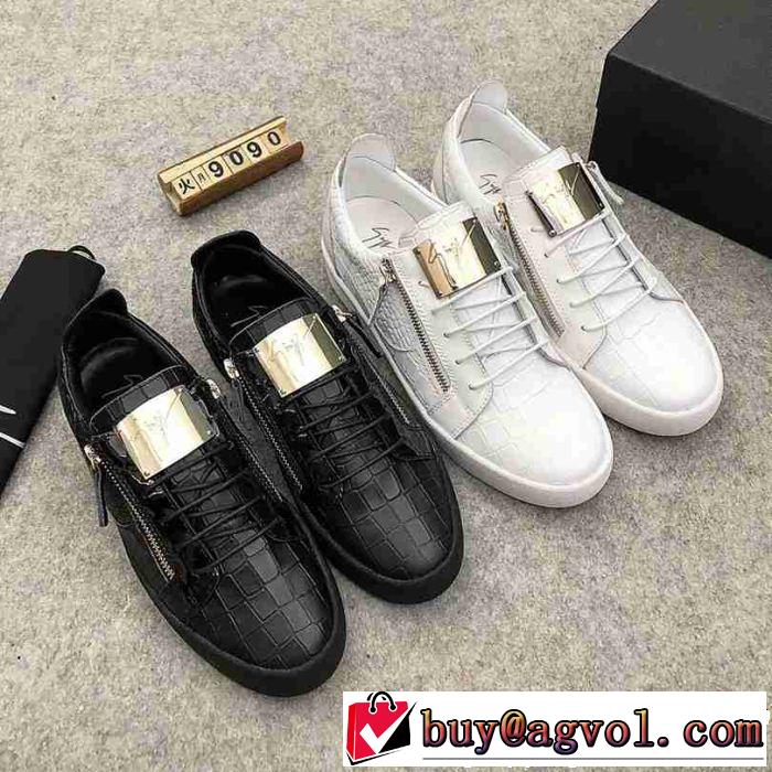2色選択可 ジュゼッペ ザノッティ2018秋冬の定番新品到来! GIUSEPPE ZANOTTI  ランニングシューズ 冬季限定販売