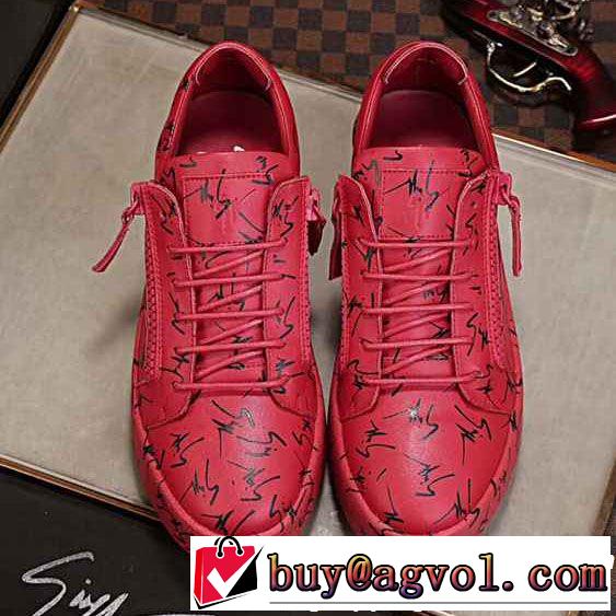 2018年秋冬コレクション  ジュゼッペ ザノッティ GIUSEPPE ZANOTTI 3色可選 ランニングシューズ オシャレデザインが人気