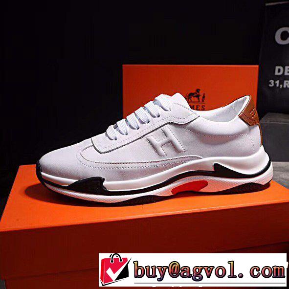 ランニング 長く使える シューズ エルメス HERMES 2018新品入荷 2色可選