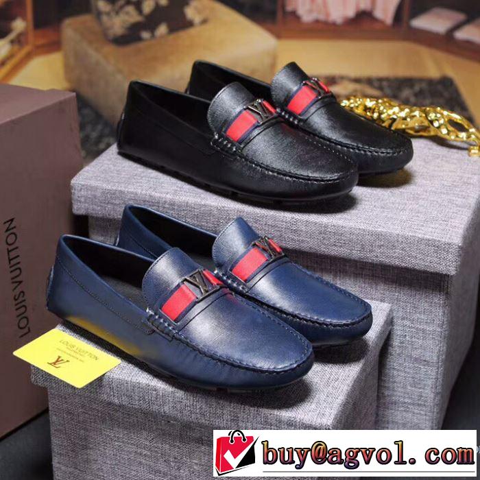 18SS ルイ ヴィトン LOUIS VUITTON 2色可選 フラットシューズ今年っぽくNEWファッション
