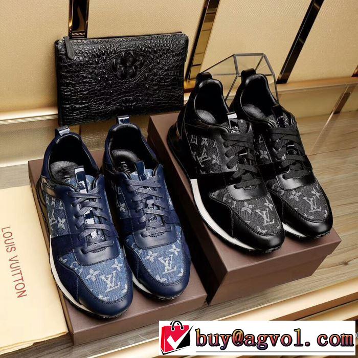 人気急上昇中 2018新品入荷2色可選 ランニングシューズ ルイ ヴィトン LOUIS VUITTON