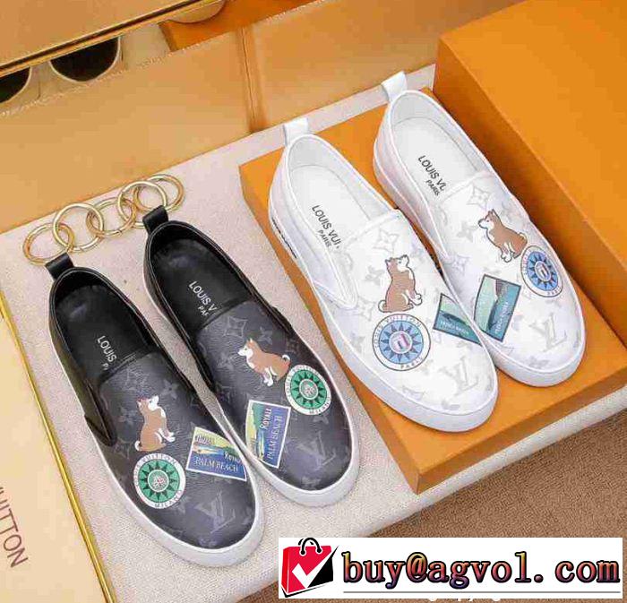 モデル大絶賛 ルイ ヴィトン LOUIS VUITTON 2018年春夏入荷 カジュアルシューズ 2色可選