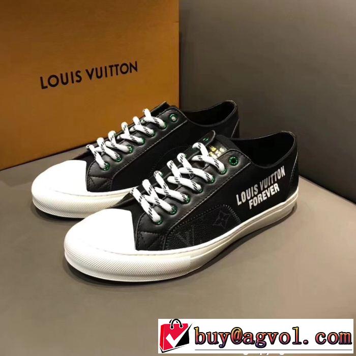 最近人気一番！ ルイ ヴィトン LOUIS VUITTON 2018年春夏入荷 カジュアルシューズ 2色可選