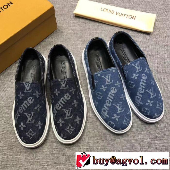 スリップオンお買い得ルイ ヴィトン LOUIS VUITTON 2色可選 上品でファッション