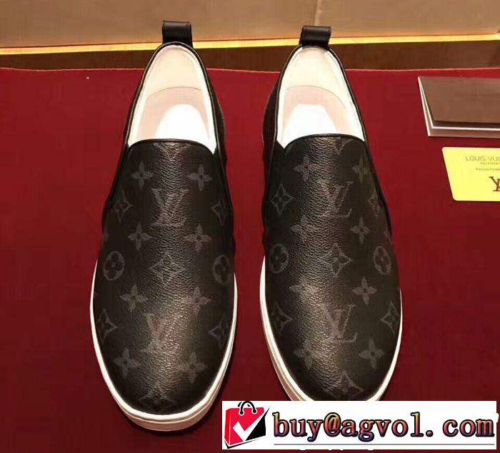 売れ筋 スリップオンルイ ヴィトン LOUIS VUITTON 2色可選ミックス感が溢れる