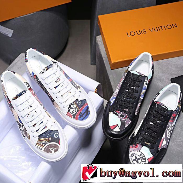 稀少*入手困難ルイ ヴィトン LOUIS VUITTON 2色可選 フラットシューズ注目美品