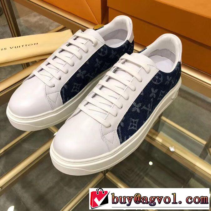 海外先行発売！ルイ ヴィトン大人っぽく知的な  LOUIS VUITTON スニーカー、靴稀少*入手困難