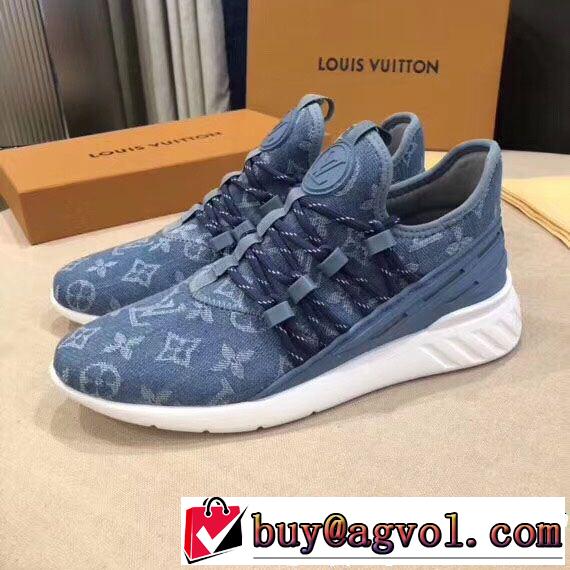 現代的な印象 2色可選ルイ ヴィトン2018年秋冬入荷 LOUIS VUITTON ランニングシューズ