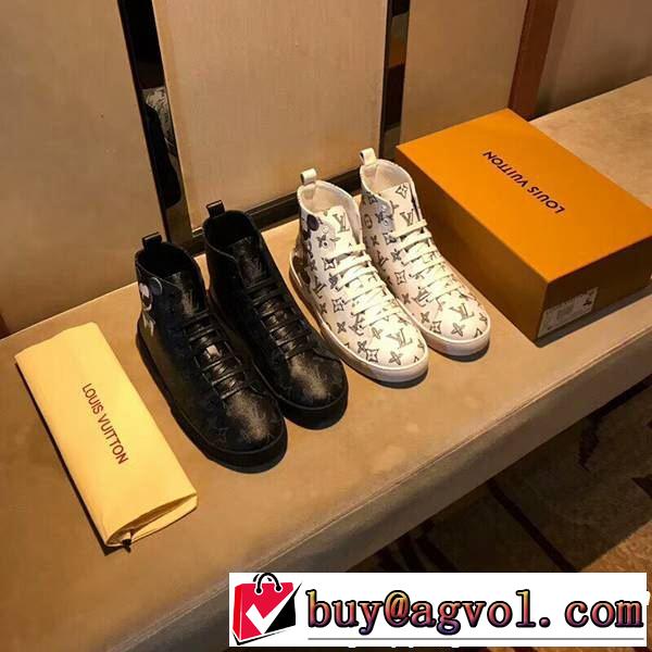  3色選択可 ルイ ヴィトン LOUIS VUITTON 2018【SALE！】 スニーカー 海外限定アイテム