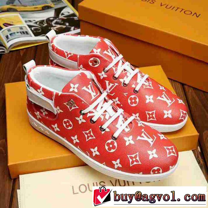  ルイ ヴィトン2018最安値！ LOUIS VUITTON  ランニングシューズ  2色選択可 関税負担
