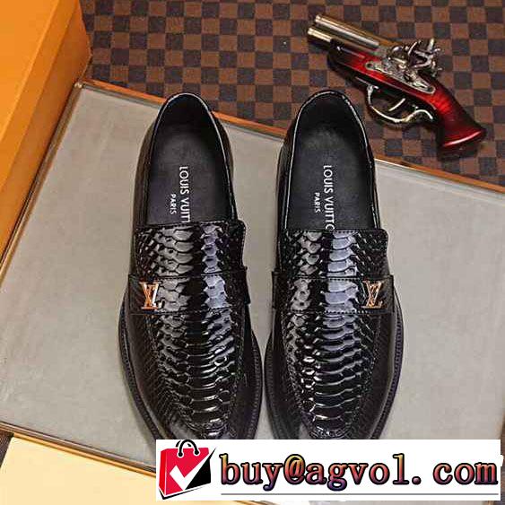 革靴 お洒落で人気アイテム 2色可選 ルイ ヴィトン LOUIS VUITTON 新作を取り上げ
