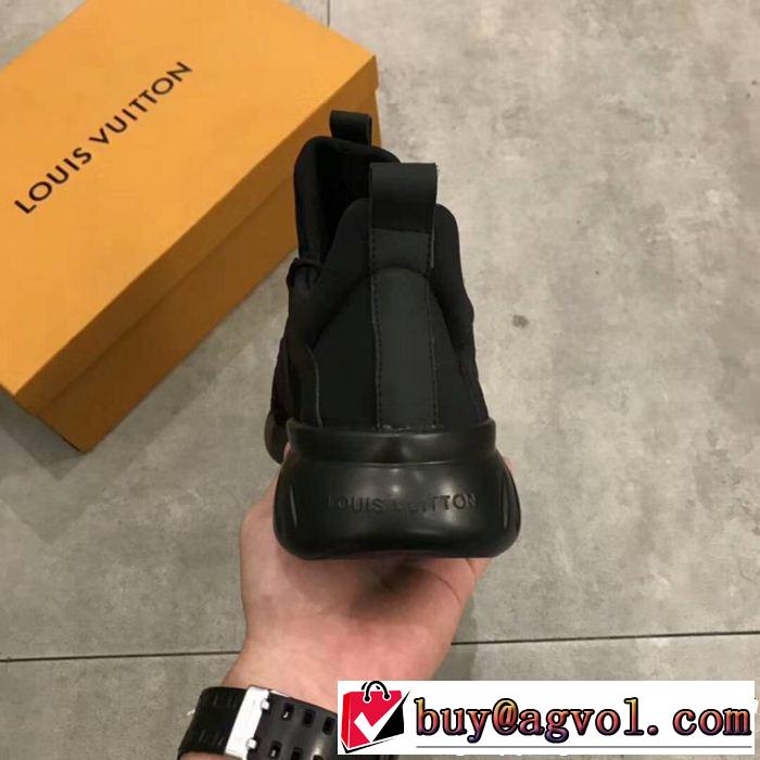 ルイ ヴィトン LOUIS VUITTON 限定的新作入荷 ハイトップシューズ  VIPセール限定品