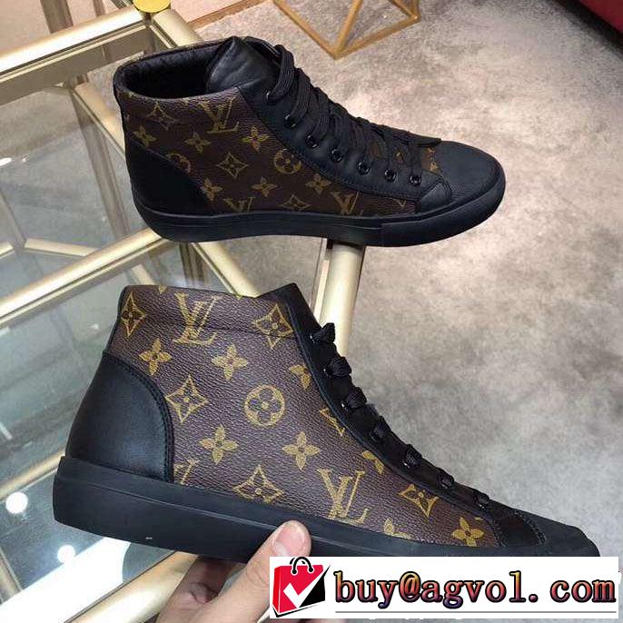 LOUIS VUITTON 2018-2019 冬の新作も ハイトップシューズ  2色可選 ルイ ヴィトン  再入荷アイテム 