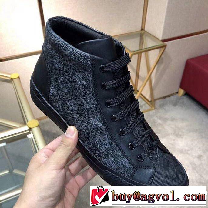 LOUIS VUITTON 2018-2019 冬の新作も ハイトップシューズ  2色可選 ルイ ヴィトン  再入荷アイテム