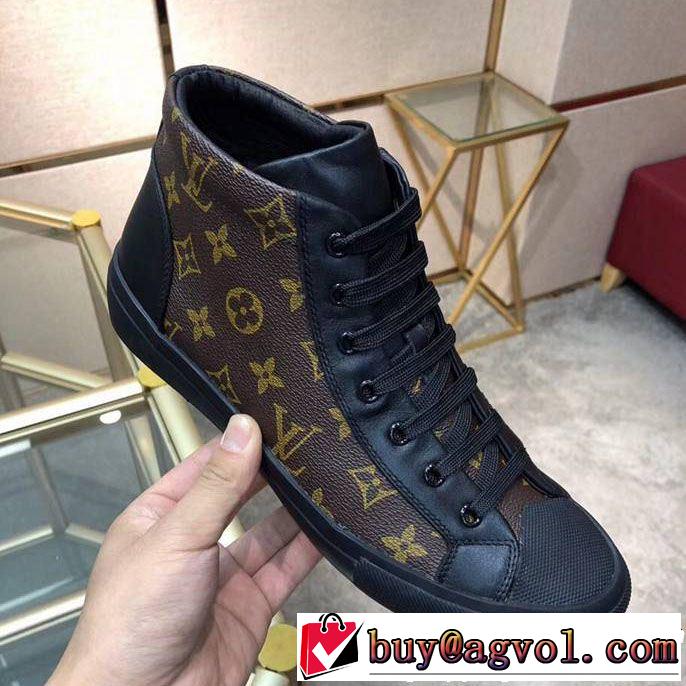 LOUIS VUITTON 2018-2019 冬の新作も ハイトップシューズ  2色可選 ルイ ヴィトン  再入荷アイテム