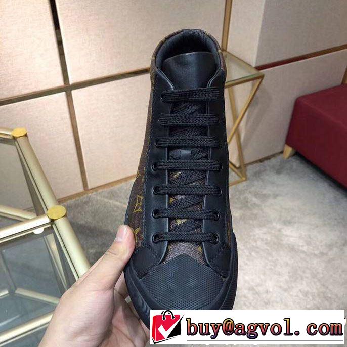 LOUIS VUITTON 2018-2019 冬の新作も ハイトップシューズ  2色可選 ルイ ヴィトン  再入荷アイテム