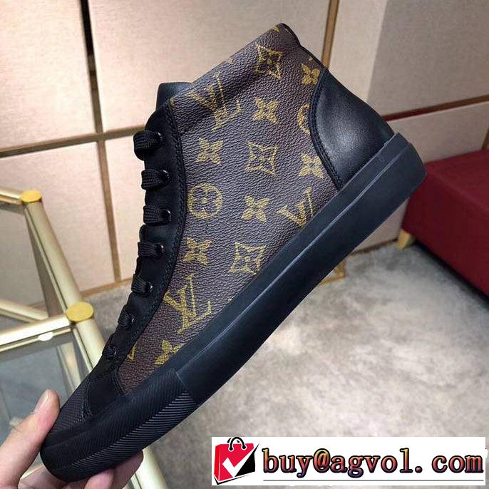 LOUIS VUITTON 2018-2019 冬の新作も ハイトップシューズ  2色可選 ルイ ヴィトン  再入荷アイテム