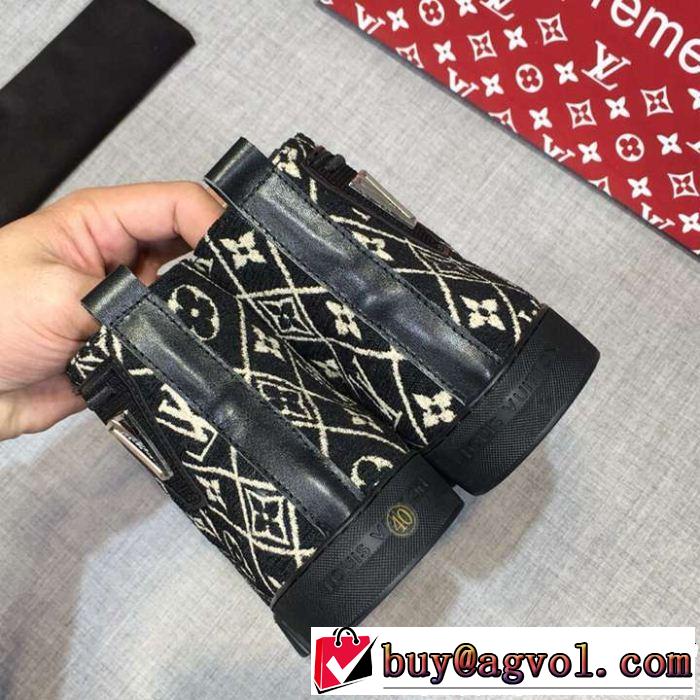 ルイ ヴィトン LOUIS VUITTON ハイトップシューズ  クリスマスおすすめアイテム  2018夏更新人気商品