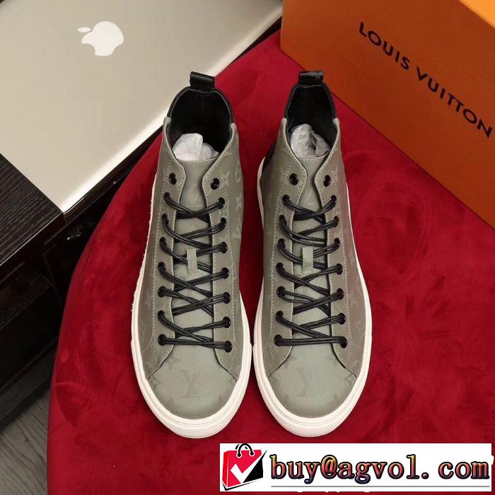 LOUIS VUITTON 2色可選 ルイ ヴィトン 期間限定大人気商品 ハイトップシューズ  大人気でした！