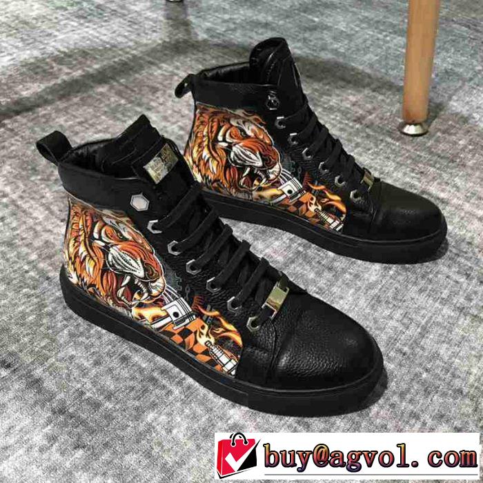  フィリッププレイン PHILIPP PLEIN 売り切れ続出！激安限定 ハイトップシューズ 定番から限定まで 