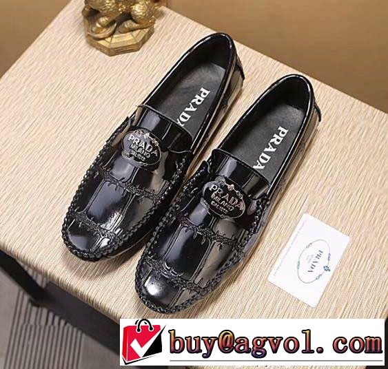 プラダ PRADA 2018【SALE！】 数量限定再入荷 カジュアルシューズ 2色可選