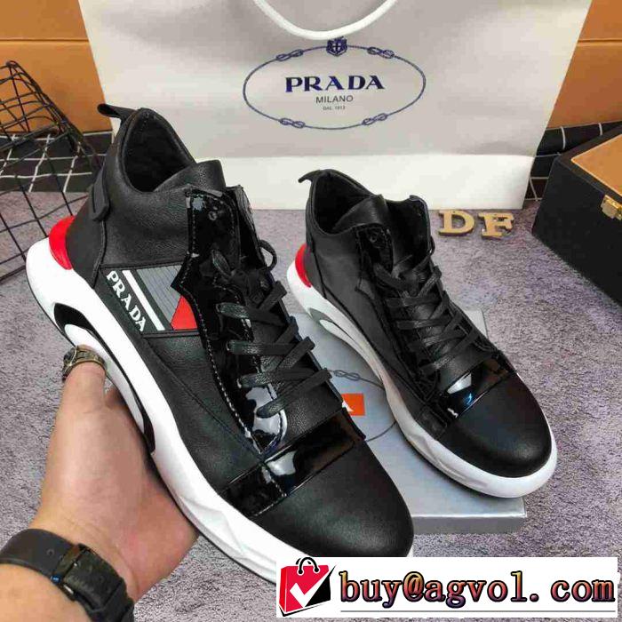  オススメ新作商品ランニングシューズ  2018冬到来新作 プラダ PRADA 最前線に注目 