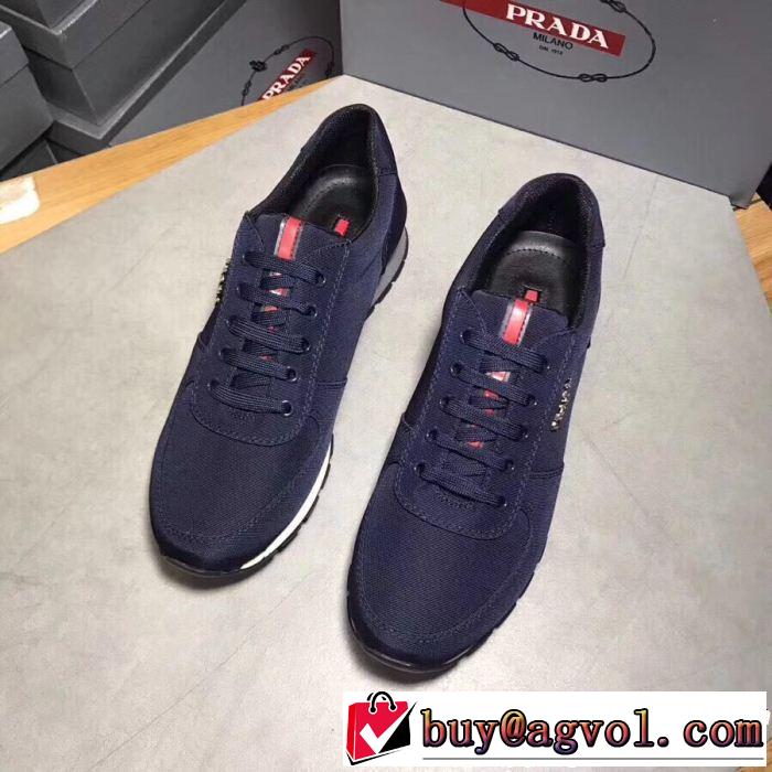 2019年春の新作続々 プラダ PRADA 限定品が必須! ランニングシューズ 世界中で注目!! お早めに!!