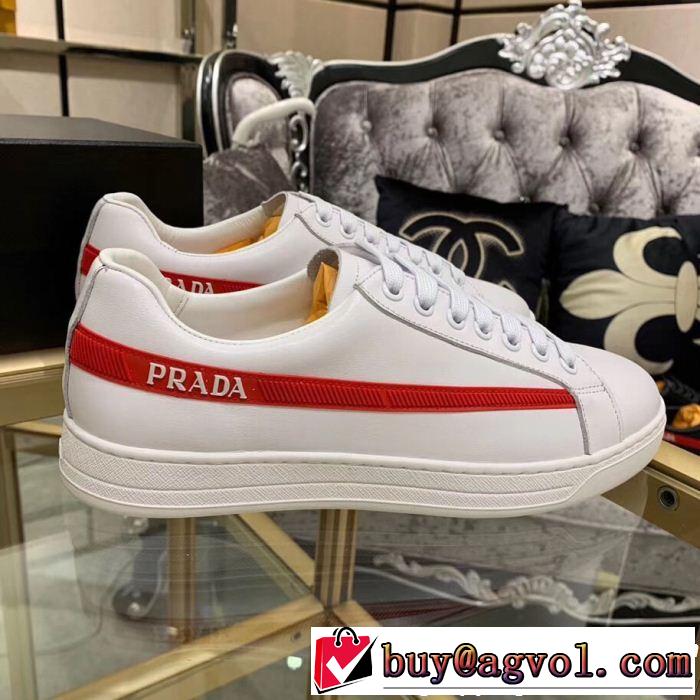 オススメな春夏新作 2色可選 ランニングシューズ プラダ PRADA 今年の春夏は最安値