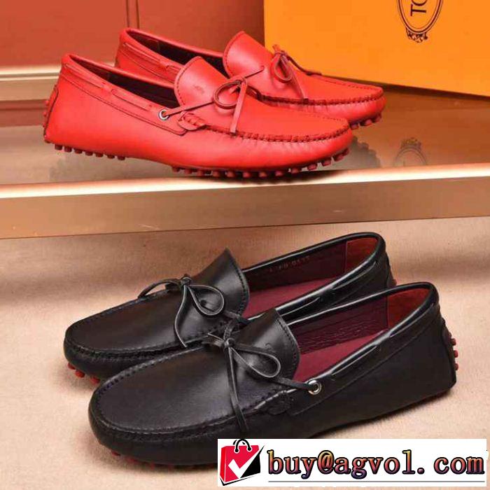 カジュアルシューズ軽量で疲れにくいトッズ TOD'S 人気急上昇中 2色可選