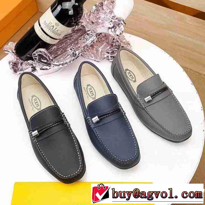 トッズ TOD'S 3色可選希少性の高い カジュアルシューズ2018年人気満々のブランド