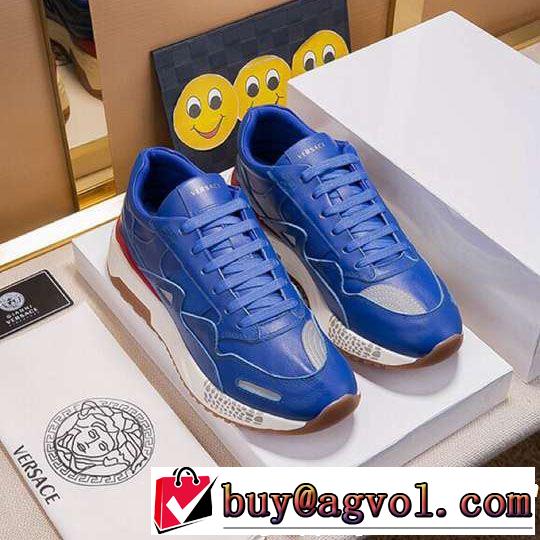 雑誌掲載アイテムセール ランニングシューズ  3色可選 ヴェルサーチVERSACE 人気商品最新作