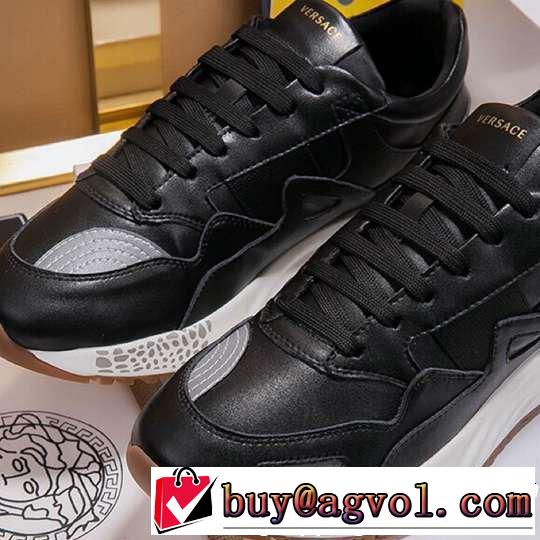 雑誌掲載アイテムセール ランニングシューズ  3色可選 ヴェルサーチVERSACE 人気商品最新作